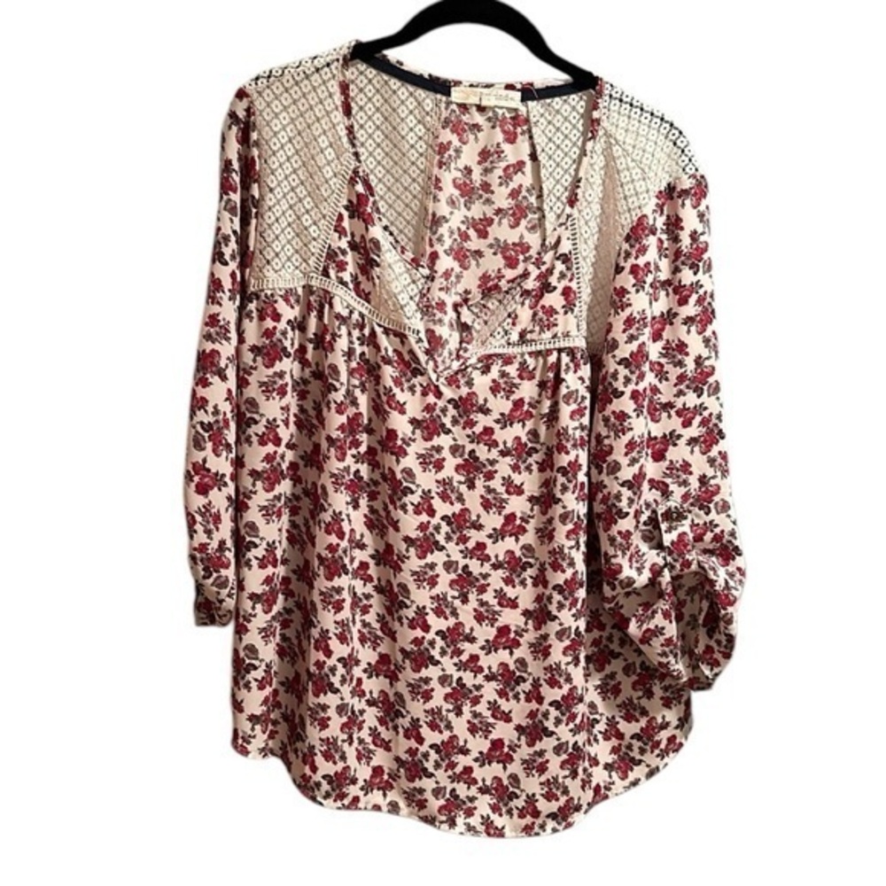 Rewind floral print blouse Size XL